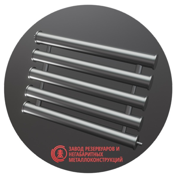 Регистры отопления пятирядные РСП-5x48x2.0-2000 мм