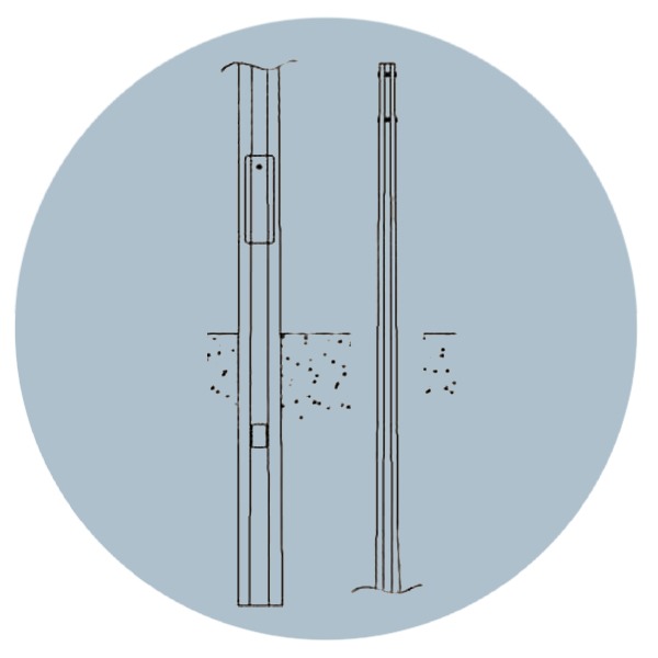 Опора освещения ОГК-11